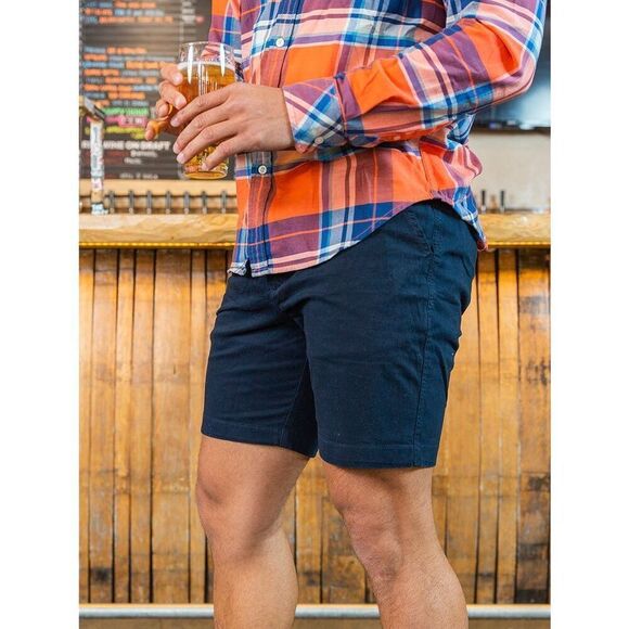 NWT Chubbies The Armadas 7” Originals Stretch Twill Shorts In Navy Size XXL - Picture 9 of 9